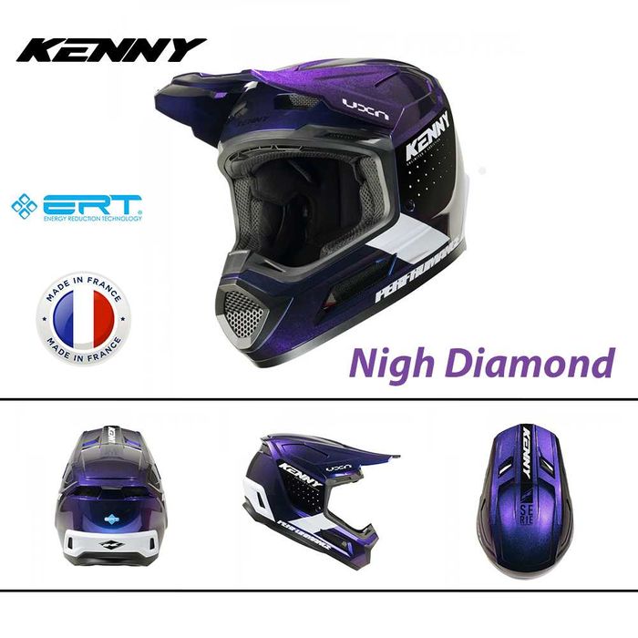 Кросова каска KENNY PERFORMANCE 2025, Full Face Сертифицирана, ФРАНЦИЯ