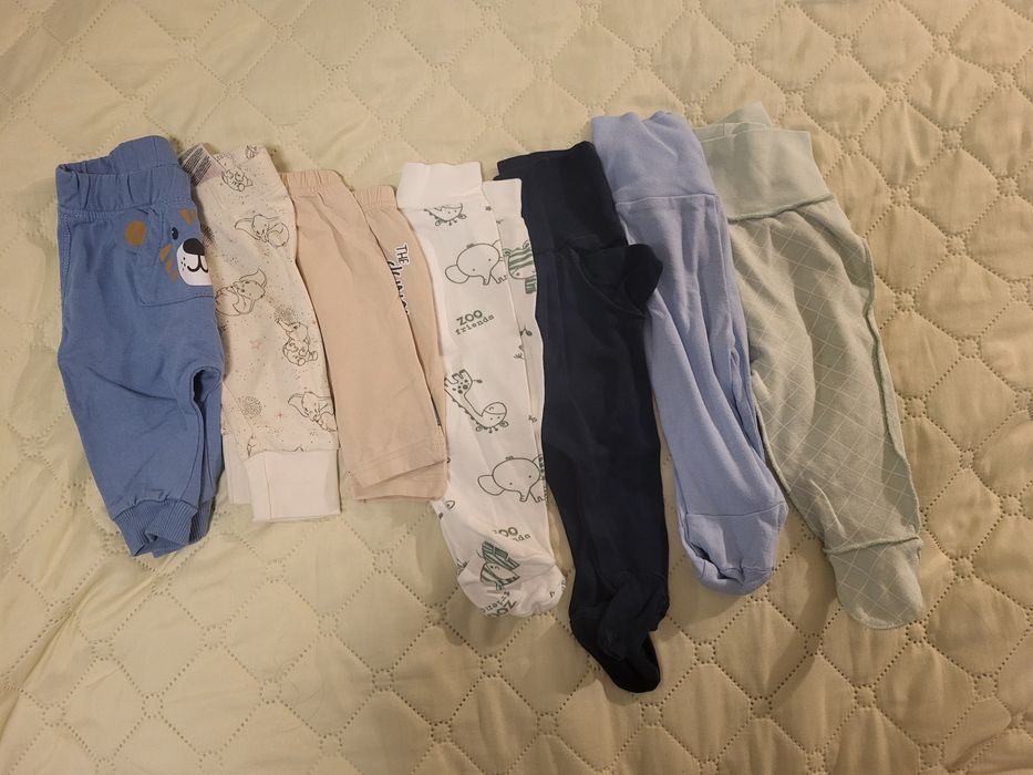 Лот бебешки дрешки за момченце 0-3м