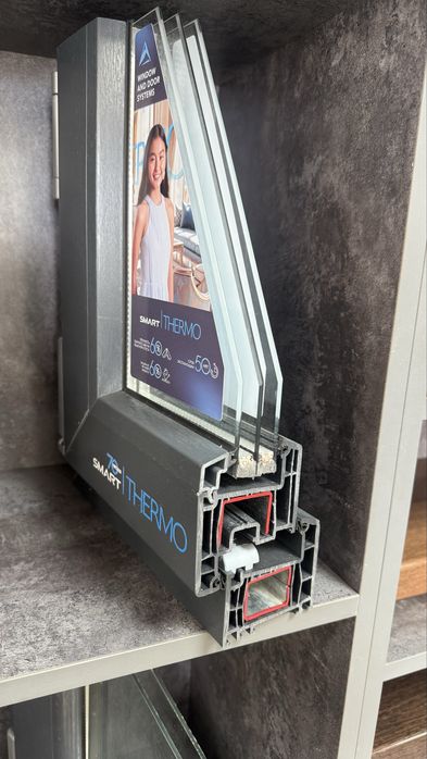 Пластиковые окна двери витражы