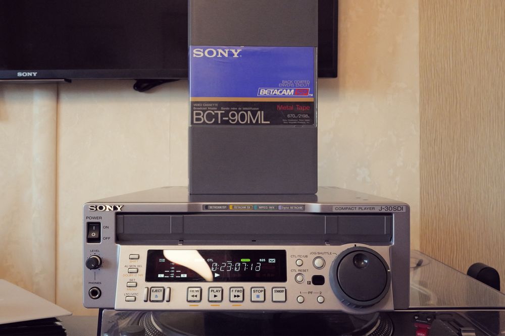 Sony video player J-30SDI Betacam profesional Raritate compact 9kg