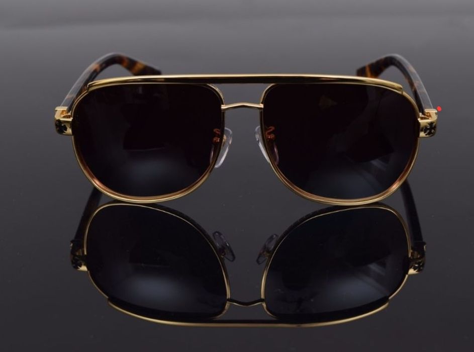 Слънчеви очила Chrome Hearts Boneyard Silver