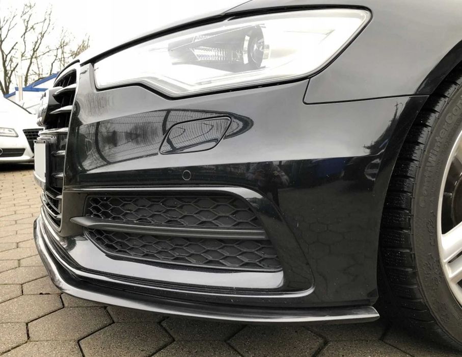 Prelungire bara fata fusta spoiler lip AUDI A6 C7 11-14 S6 S-LINE