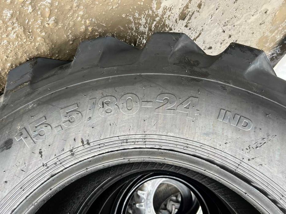 Anvelope noi 15.5/80-24 industriale cu 16 pliuri marca OZKA manitou