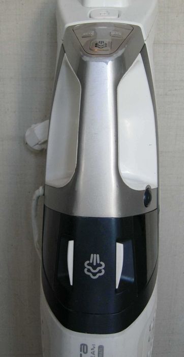 Aspirator vertical cu abur ROWENTA Clean&Steam Revolution, 1500W, alb-albastru