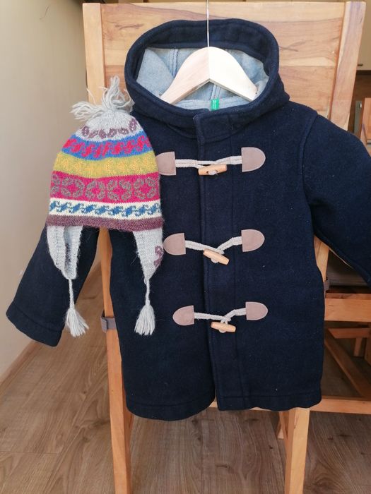 Детско вълнено палто