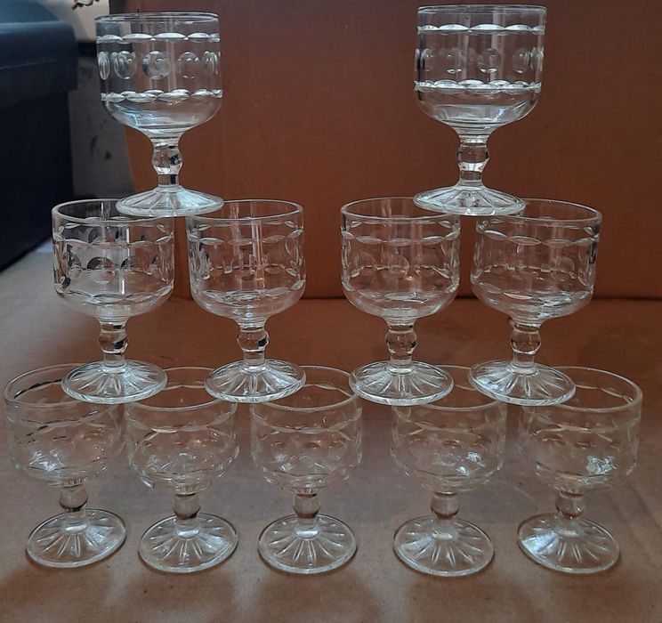 Набор рюмок хрусталь 11шт