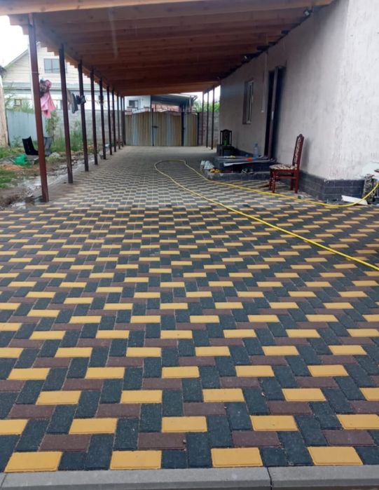 Брусчатка вибропресованная