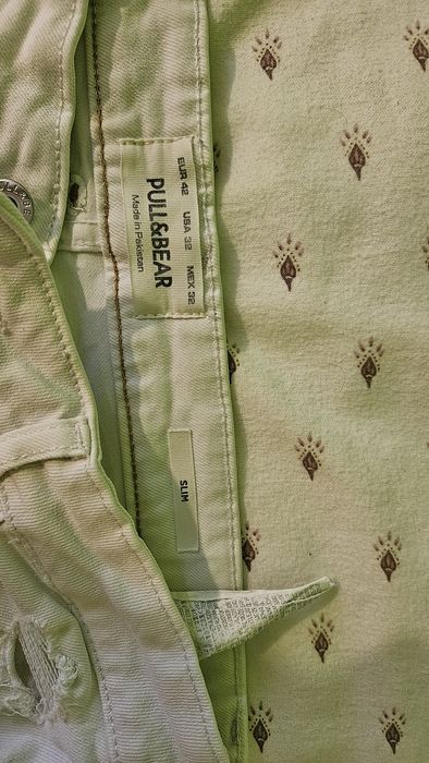 Светли вталени младежки дънки