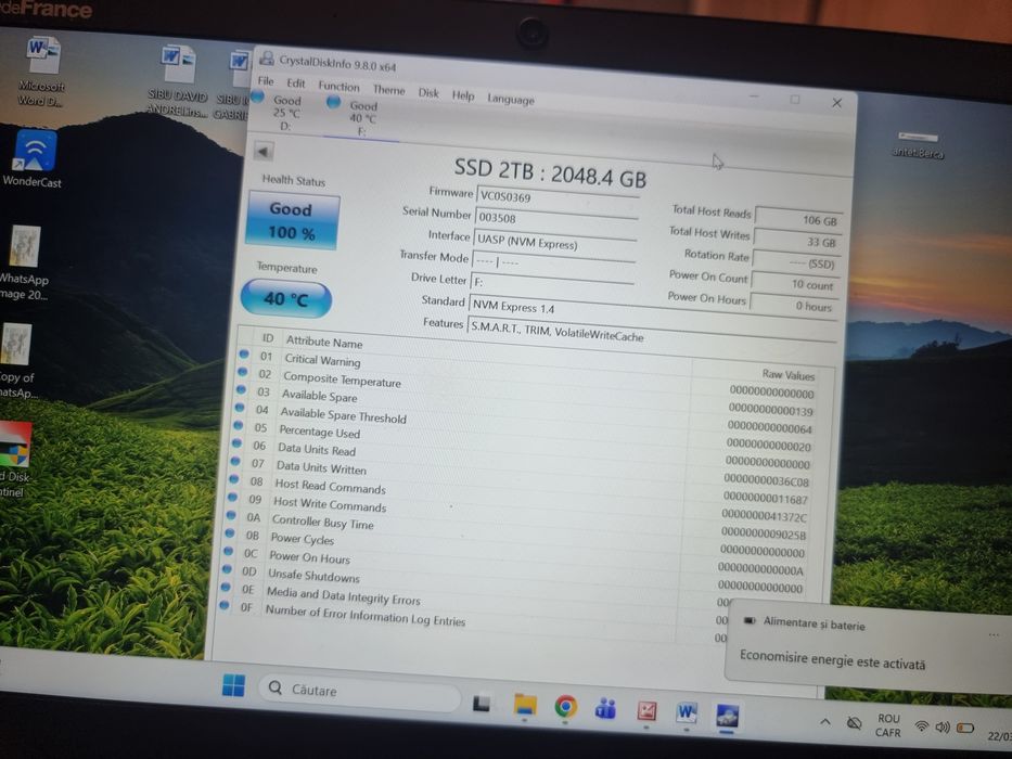 Ssd m2 samsung  990 PRO 2Tb,  nou