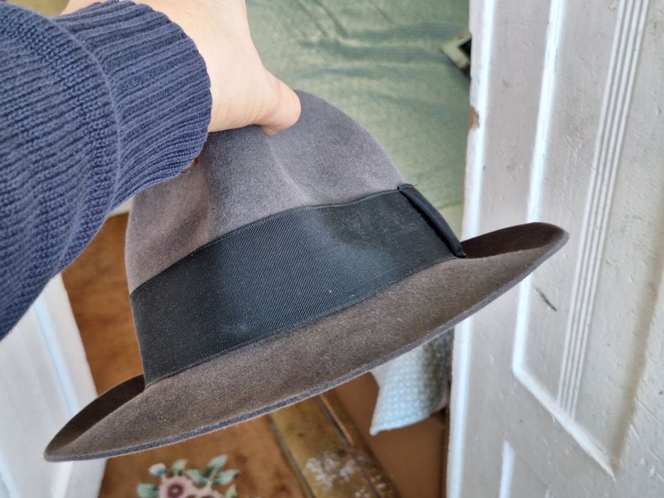 Pălărie bărbați Resistol Fedora, mărimea 59, 60