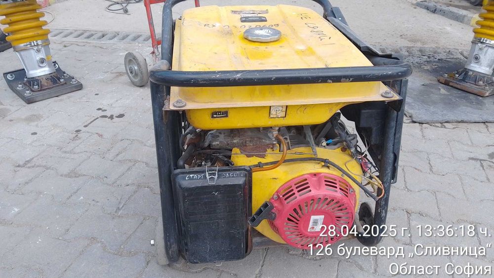 Генератор трифазен 6.7 kW Cimex PG8000T 2015