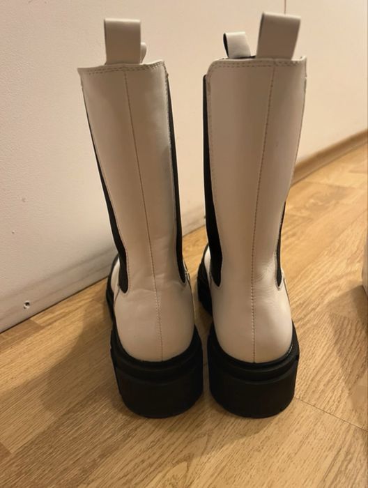 Ghete albe, mărimea 40