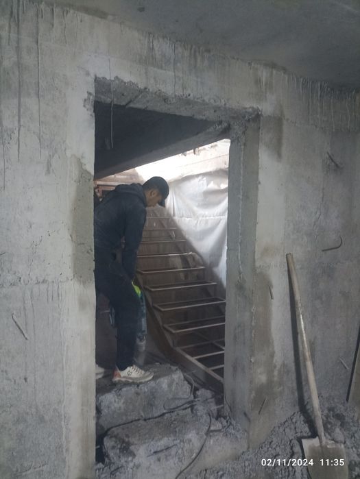 Услуги  Перфоратор ВА АЛМАЗНИ резка бетон кесиш