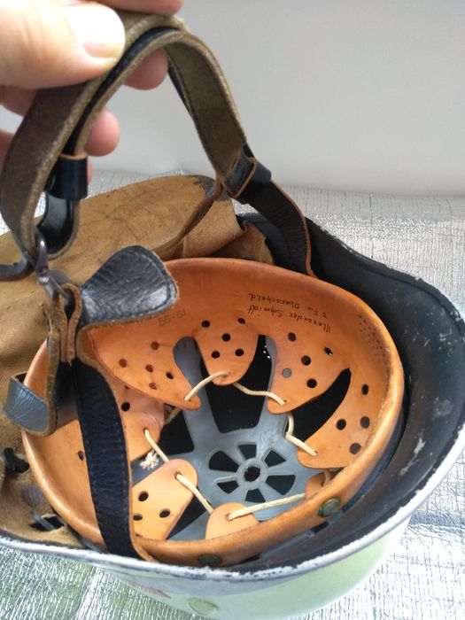 Cască Pompier aluminiu West Germany 1956 WW2 style