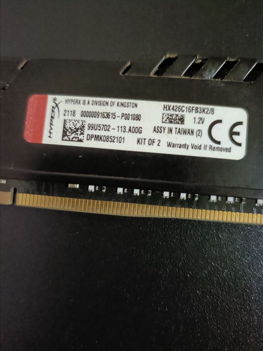 Memorie RAM 12gb (8+4) 2600mghz