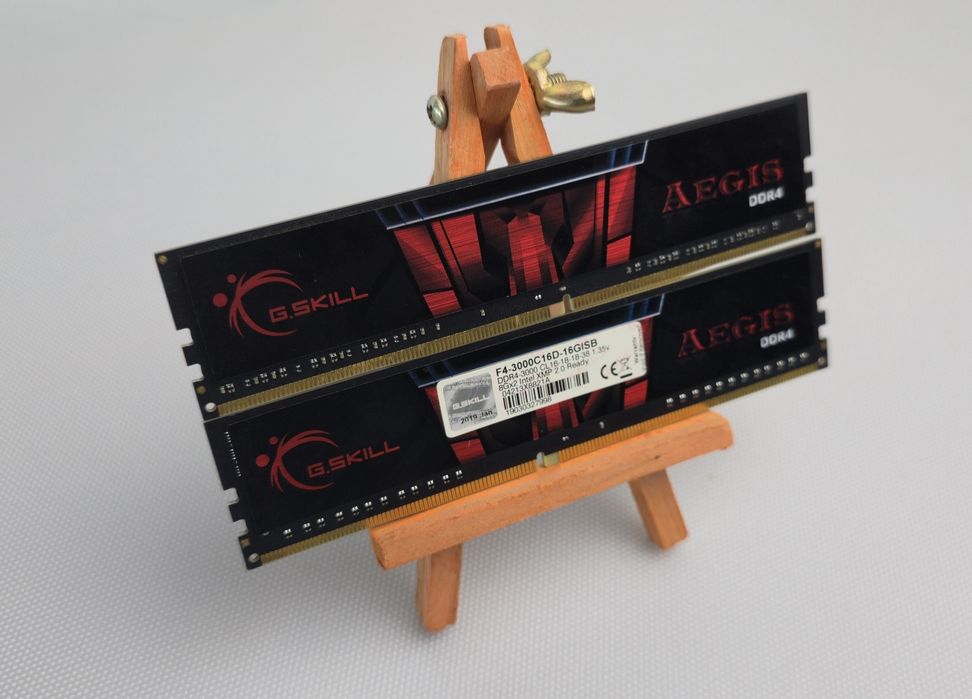 RAM памет DDR4 G-Skill Aegis 2x8GB 16GB 3000Mhz CL16