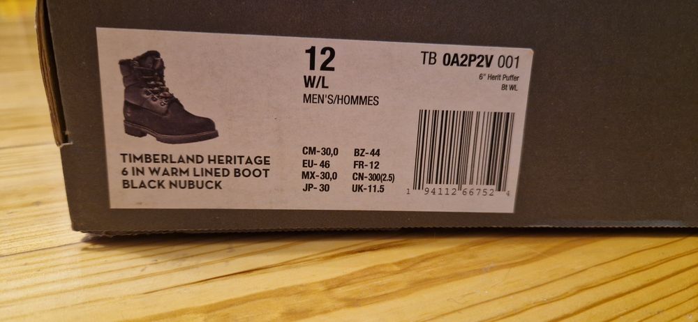 Timberland Оригинални Зимни Мъжки Обувки 46номер 11,5UK