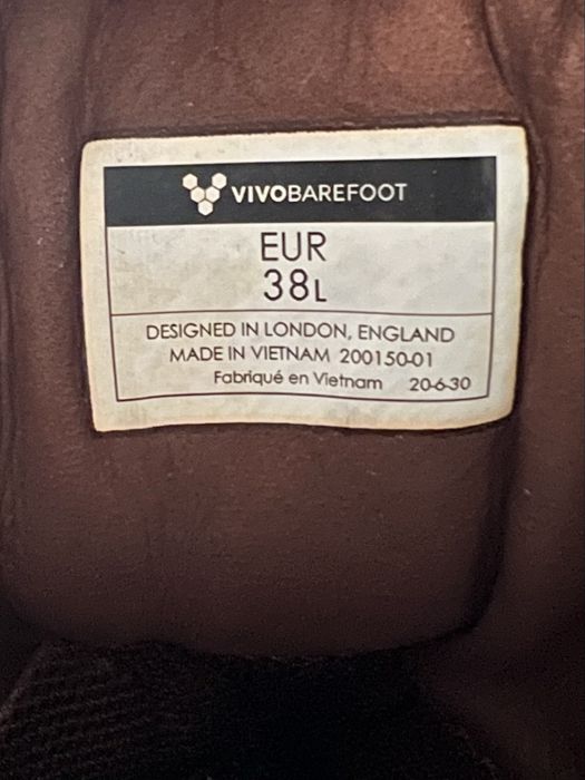Ghete Vivo barefoot maro
