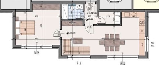 Двустаен апартамент - ново строителство