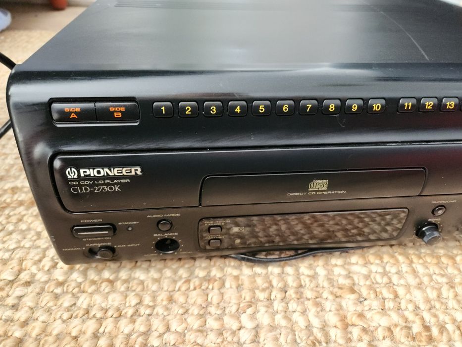 LaserDisc, cd player Pionner CLD 2730K