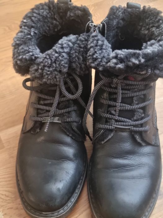 Мужские ботинки коженные