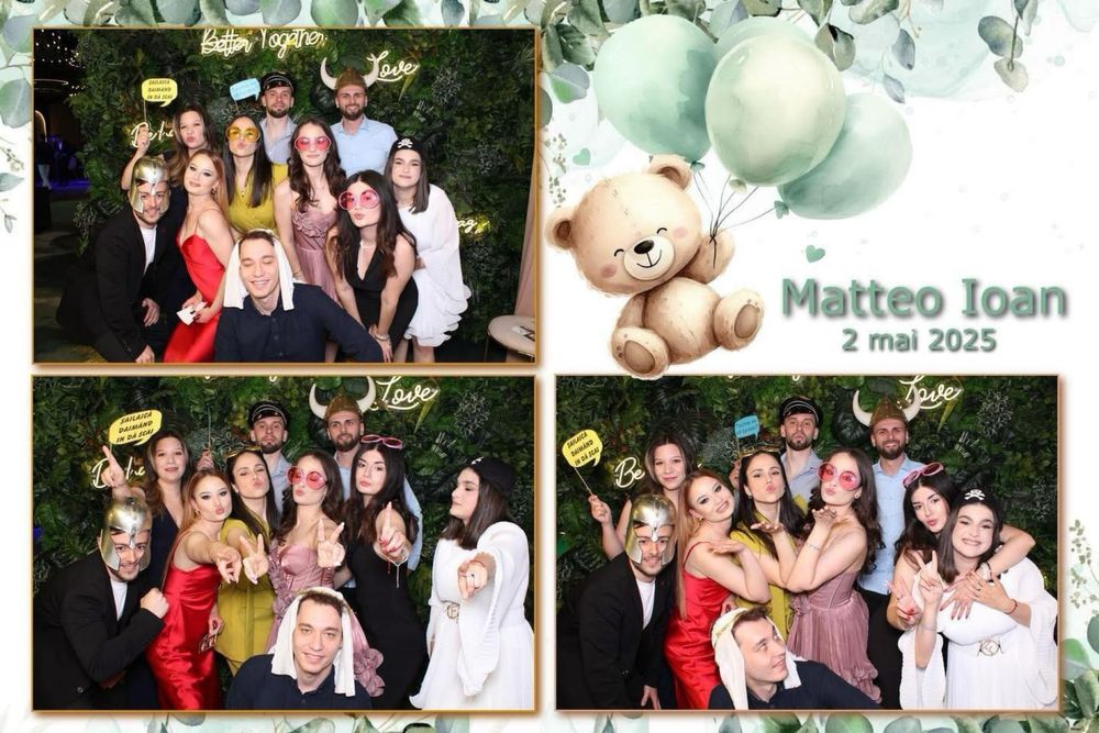 Cel mai mic pret! Decor baloane botez majorat cabina foto platforma360