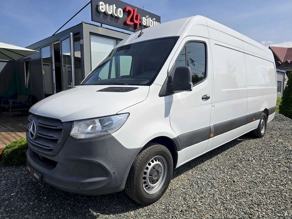 Mercedes-Benz Sprinter 316 LUNG,motor 2.2 163 CP, 2019, 154000 km. klima,tempomat,camera video marsarier,stare tehnica f.buna.