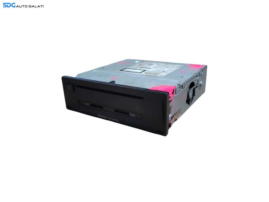 Unitate Modul GPS Navi Navigatie Panasonic Skoda Octavia 3 2013 - 2018 Cod 5E0035874A [L5612]