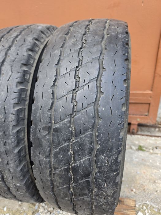 4 бр. гуми за бус 215/70/15C Bridgestone 5 mm DOT 1514