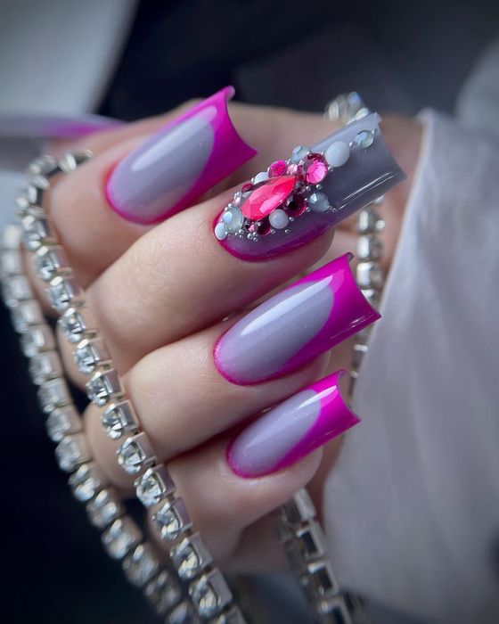 Unghii cu gel / poligel / semi.  La domiciliu