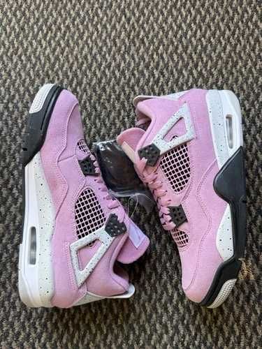 Sneakers Jordan4 Orchid Pink cu eticheta (nu Nike, Gucci, Adidas, Balenciaga)