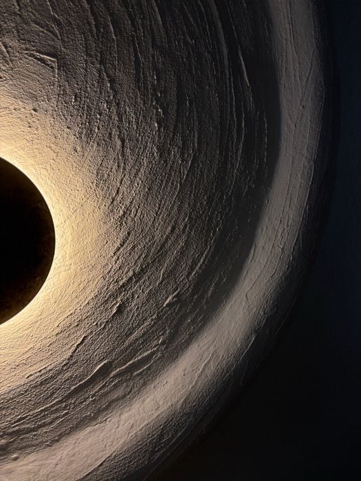 Vand lampa de perete unicata creata manual