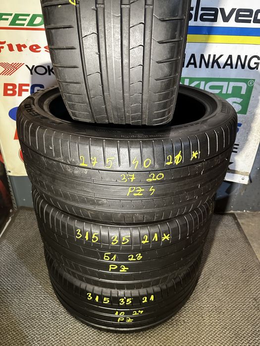 Set Complet 275/40 R21 107Y XL | 315/35 R21 111Y XL RSC Pirelli PZero Oferta