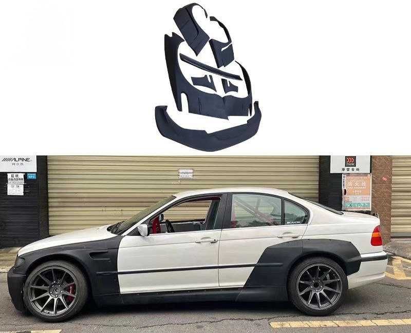 Расширение арок wild body kit на BMW e46, e36, e34 обвес, тюнинг