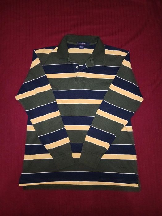 Из США, поло в полоску, от бренда "Daniel Cremieux"  MADE IN THAILAND