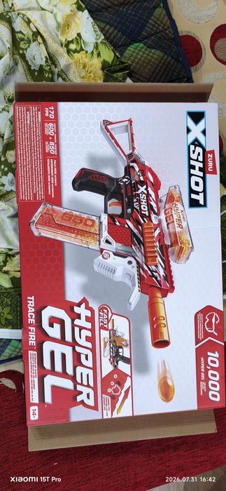 Орбибольный автомат xshot hyper gel trace fire