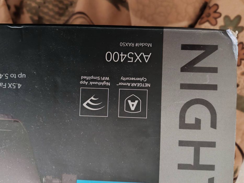 router wireless netgear nighthawk rax50 a5400 wi-fi 6