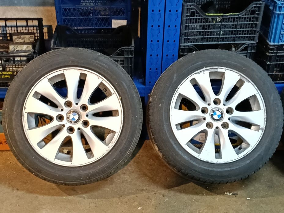 Джанти 16" с гуми 205/55/16 BMW E90 фейслифт комплект
