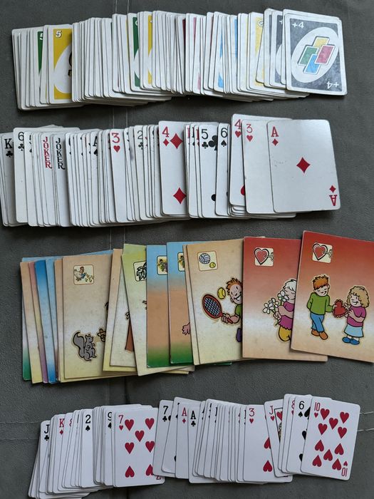 Четири вида карти