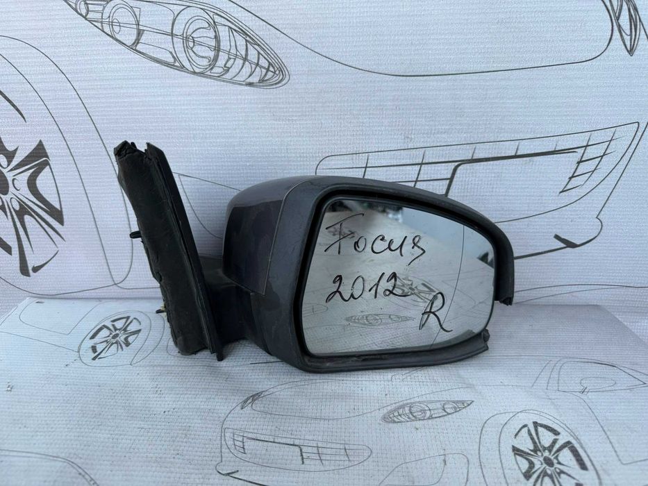 Oglindă Retrovizoare Dreapta Electrică 8 Pini Ford Focus 2171861 / BM51-17682-EF / [2010-2017] / (5D3)
