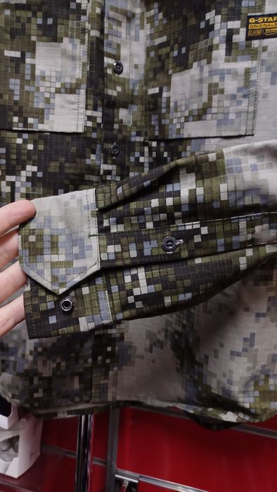 Оригинална риза G-Star Raw Cargo M , L нова мъжка камуфлажна