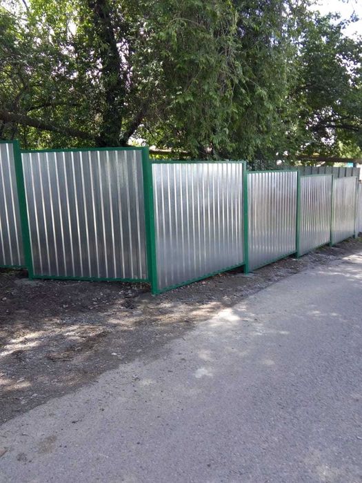 Заборы из профлиста качественно с гарантией