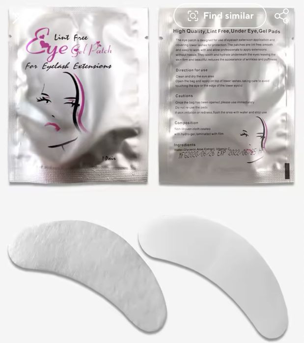 Пачове за изилиране на мигли - 12,50 за 50 броя ! ПРОМО !