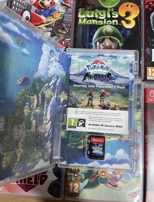 Lot Jocuri Nintendo Switch ( Super Mario, Pokemon si altele)