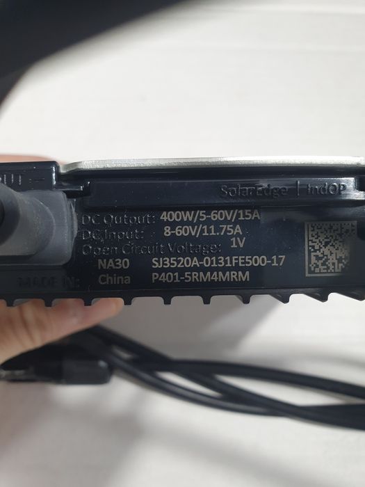 Vând optimizator solaredge de 400 și  600W
