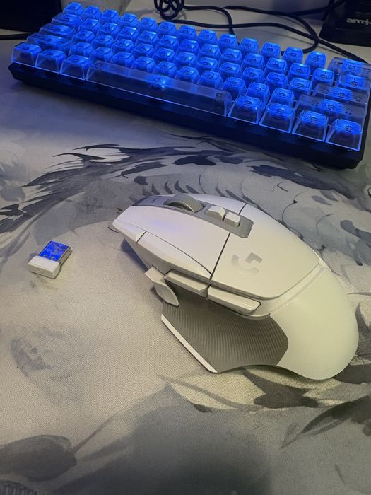 Mouse gaming logitech g502 x wireless/bluetooth/cu fir