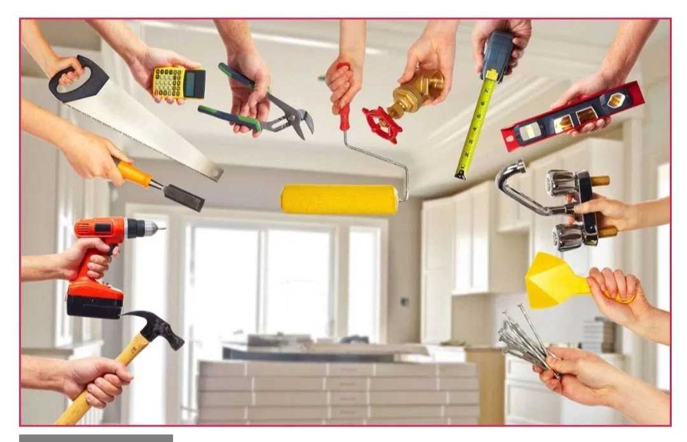 Услуги отделочника и сантехника