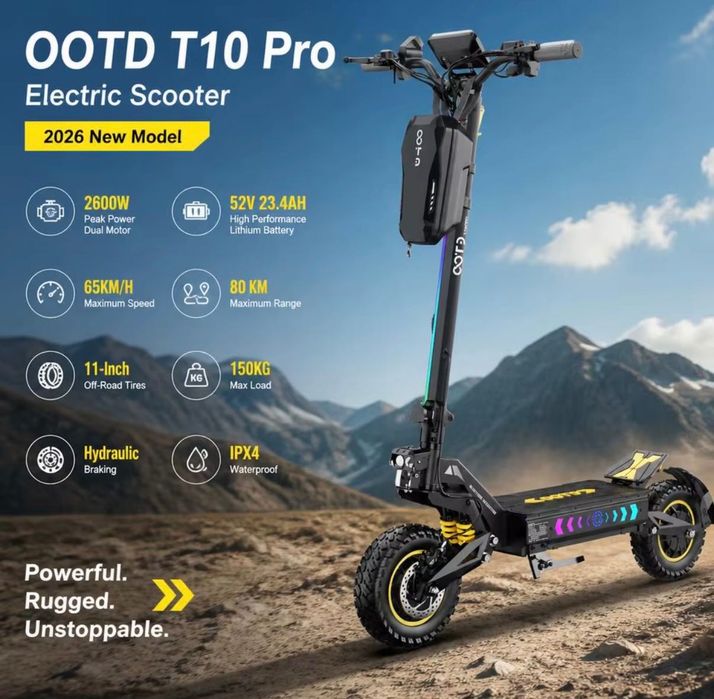 OOTD T10 Pro Електрическа тротинетка