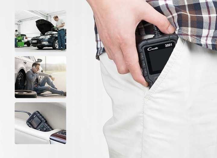 LAUNCH CR3001 OBD2 Автодиагностика Скенер Четене и изтриване на грешки