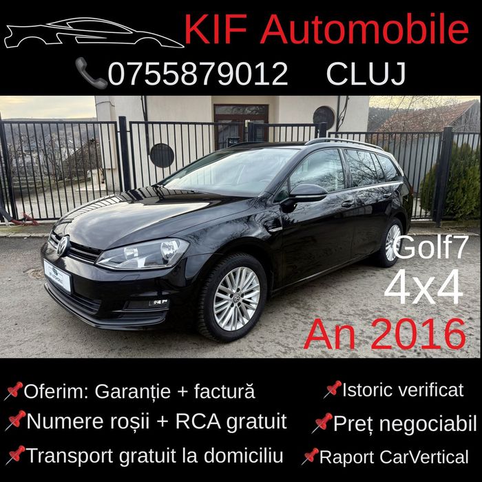 Volkswagen Golf 4x4 - Garanție - Factura